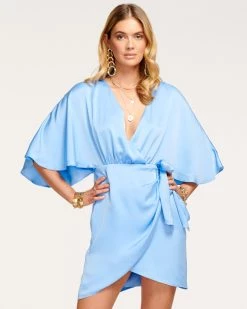 Ramy Brook Sale Alexis Wrap Mini Dress
