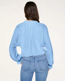 Ramy Brook Bethany Puff Sleeve Blouse Sale