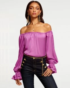 Ramy Brook Murphy Off-The-Shoulder Top