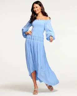 Ramy Brook Sale Anita Off-The-Shoulder Maxi Dress