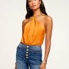 Ramy Brook Amari Halter Tank Top 1 Ramy Brook Amari Halter Tank Top