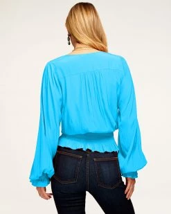 Ramy Brook All New Arrivals Barlow Puff Sleeve Blouse 7 Ramy Brook All New Arrivals Barlow Puff Sleeve Blouse