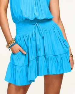 Ramy Brook Ziggy Halter Mini Dress All New Arrivals