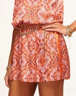 Ramy Brook Printed Paris Sleeveless Mini Dress All New Arrivals