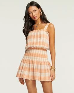 Ramy Brook Natasha Pleated Mini Dress