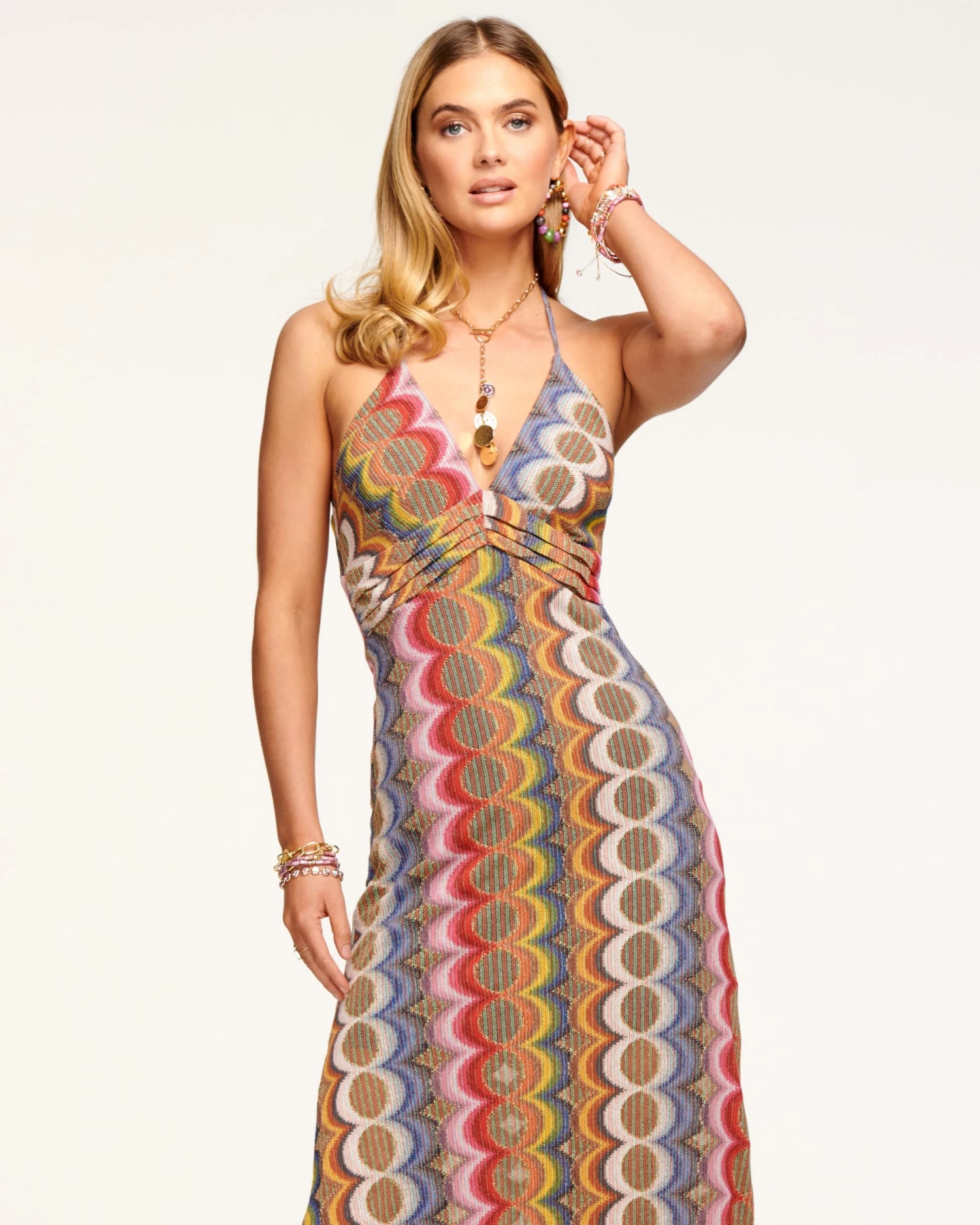 Ramy Brook Myrtle Slit Maxi Dress