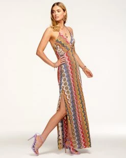 Ramy Brook Myrtle Slit Maxi Dress