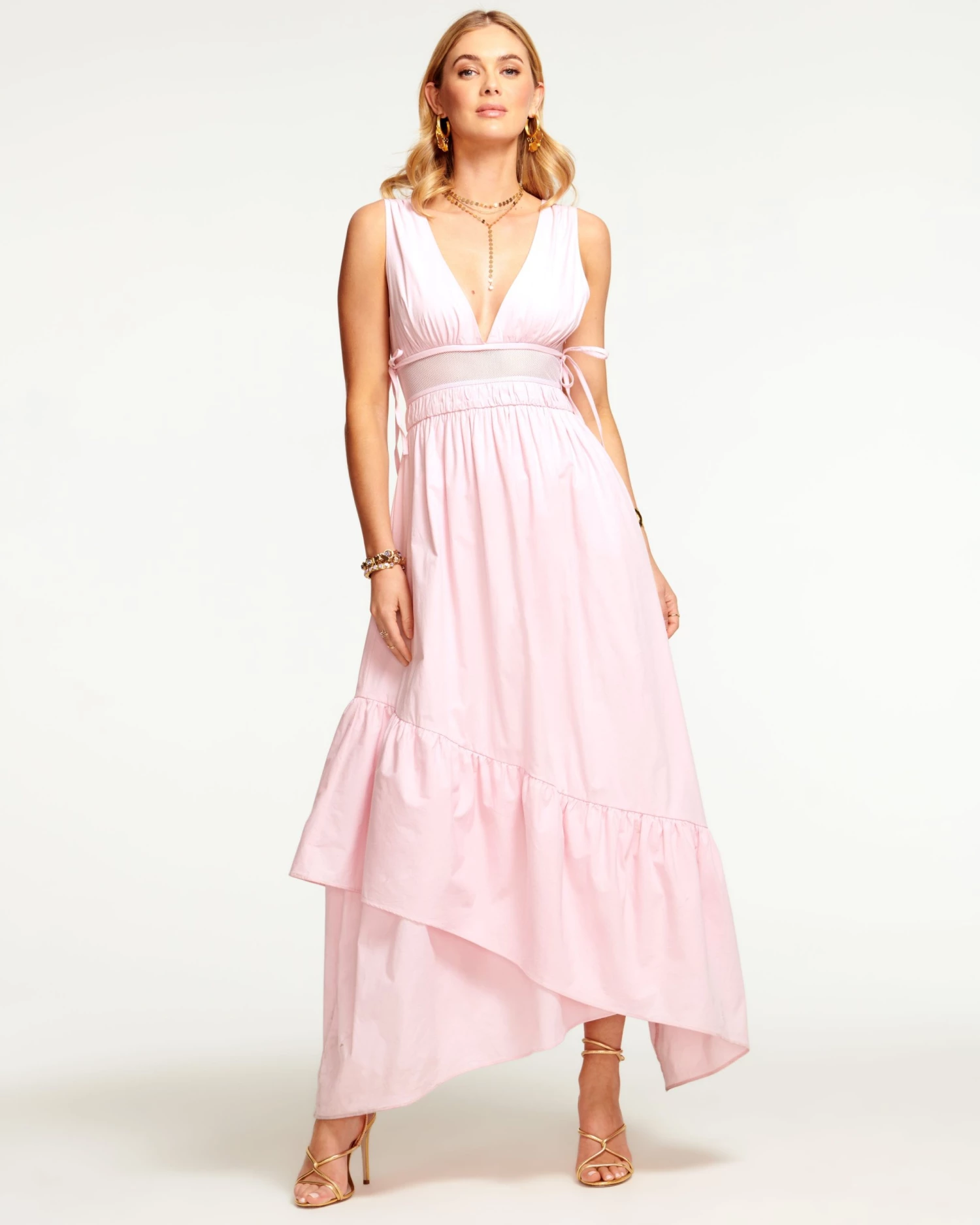 Ramy Brook Vendala V-Neck Maxi Dress