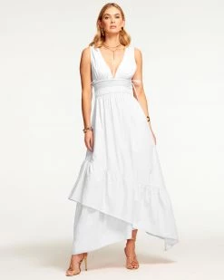 Ramy Brook All New Arrivals Vendala V-Neck Maxi Dress