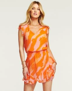 Ramy Brook All New Arrivals La Quinta V-Neck Mini Dress