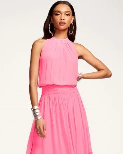 Ramy Brook Audrey Smocked Midi Dress All New Arrivals