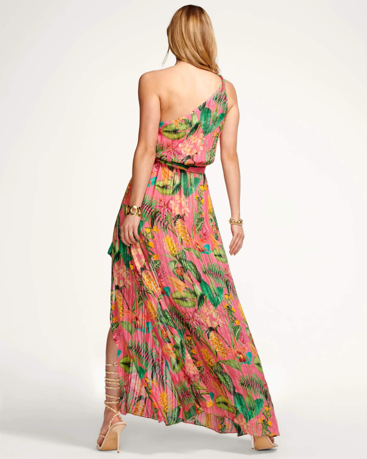 Ramy Brook Printed Eliana One-Shoulder Maxi Dress 6 Ramy Brook Printed Eliana One-Shoulder Maxi Dress