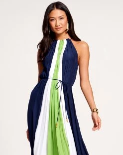 Ramy Brook Kat High Neck Midi Dress