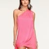 Ramy Brook All New Arrivals Roxanne One-Shoulder Mini Dress