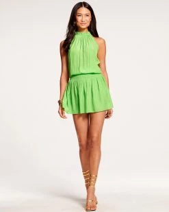 Ramy Brook Gabby High Neck Mini Dress All New Arrivals 15 Ramy Brook Gabby High Neck Mini Dress All New Arrivals