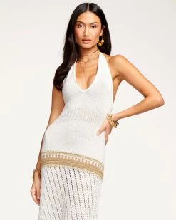 Ramy Brook Nina Plunge Midi Dress