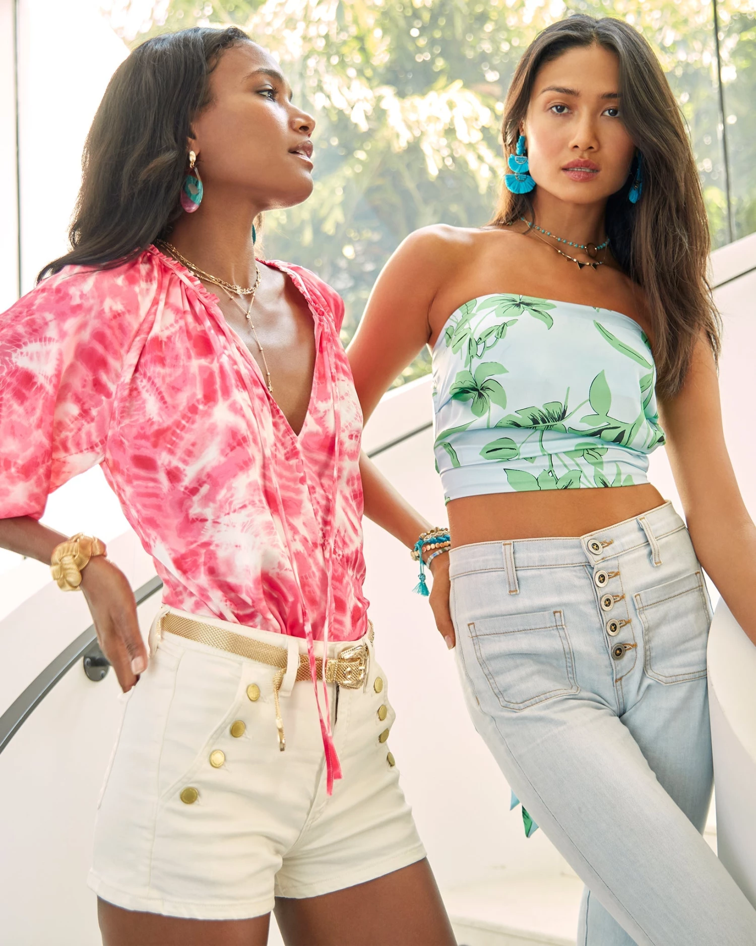 Ramy Brook Floral Printed Ollie Crop Top All New Arrivals