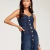 Ramy Brook All New Arrivals Monica Denim Midi Dress