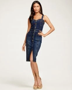 Ramy Brook All New Arrivals Monica Denim Midi Dress 9 Ramy Brook All New Arrivals Monica Denim Midi Dress