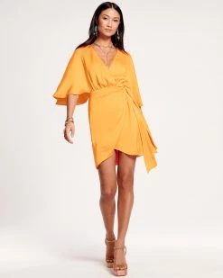 Ramy Brook All New Arrivals Alexis Wrap Mini Dress