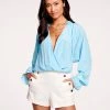 Ramy Brook Bethany Puff Sleeve Blouse All New Arrivals