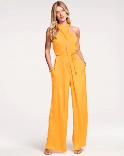 Ramy Brook Wesley Halter Jumpsuit All New Arrivals