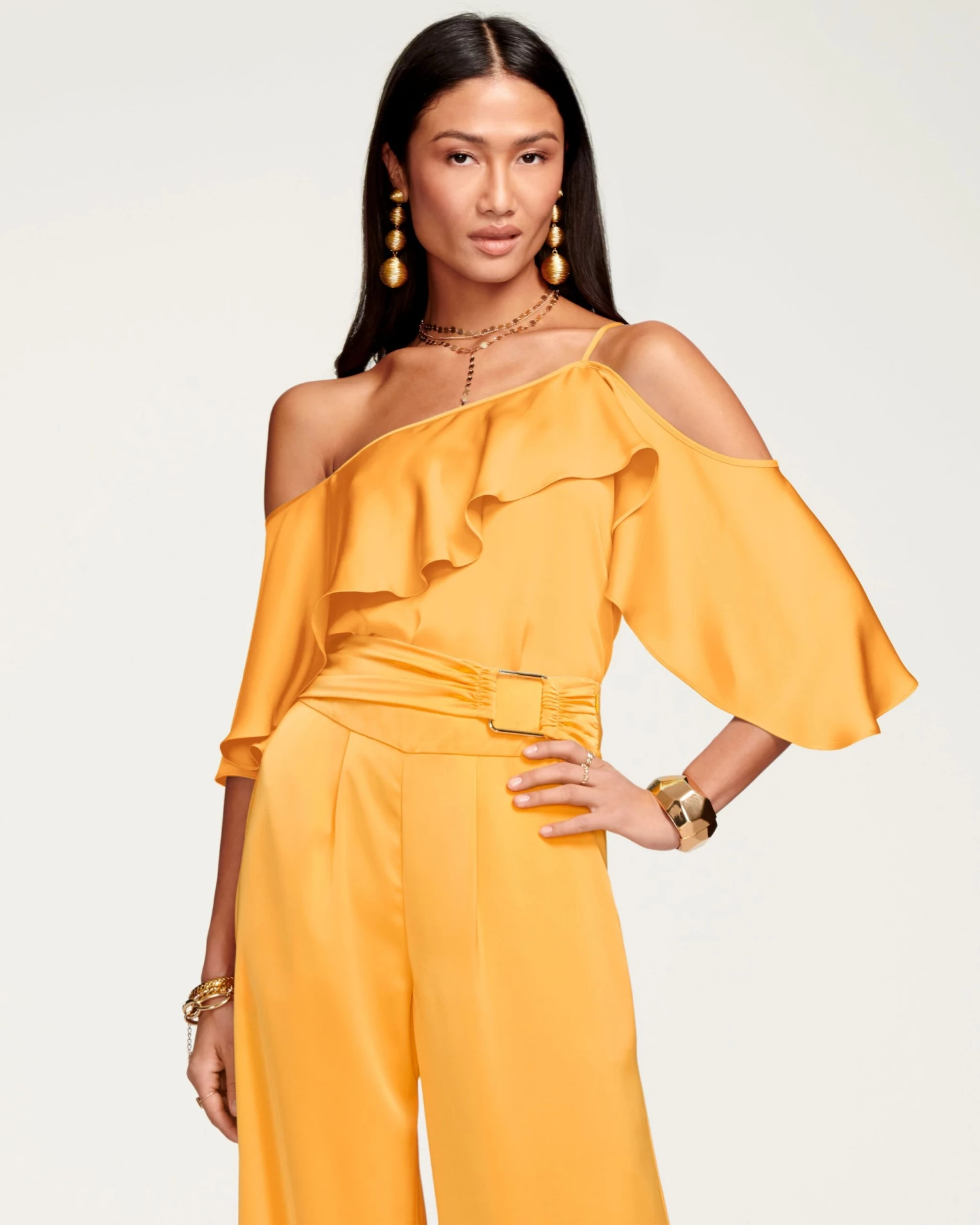 Ramy Brook Scarlett One-Shoulder Top All New Arrivals 3 Ramy Brook Scarlett One-Shoulder Top All New Arrivals