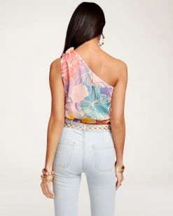 Ramy Brook Printed Maya One-Shoulder Top All New Arrivals 7 Ramy Brook Printed Maya One-Shoulder Top All New Arrivals