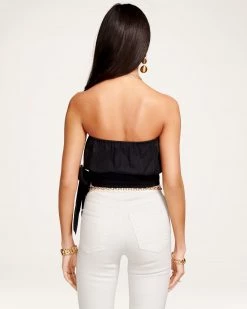 Ramy Brook All New Arrivals Molly Strapless Crop Top