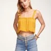 Ramy Brook Patricia Square Neck Crop Top All New Arrivals