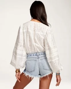 Ramy Brook All New Arrivals Kyle Long Sleeve Blouse