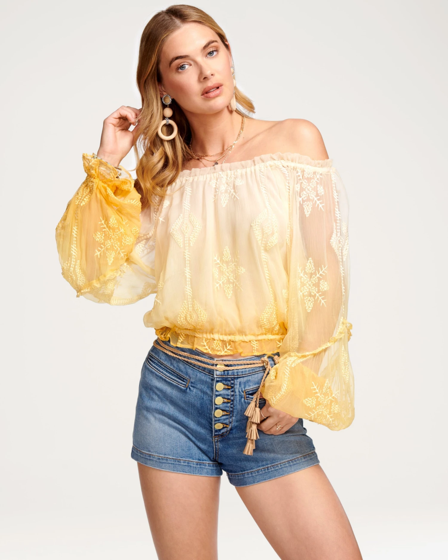 Ramy Brook Ari Off-The-Shoulder Top All New Arrivals