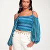 Ramy Brook All New Arrivals Ziva Balloon Sleeve Top