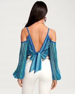 Ramy Brook All New Arrivals Ziva Balloon Sleeve Top