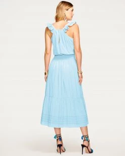 Ramy Brook Chloe Tiered Midi Dress