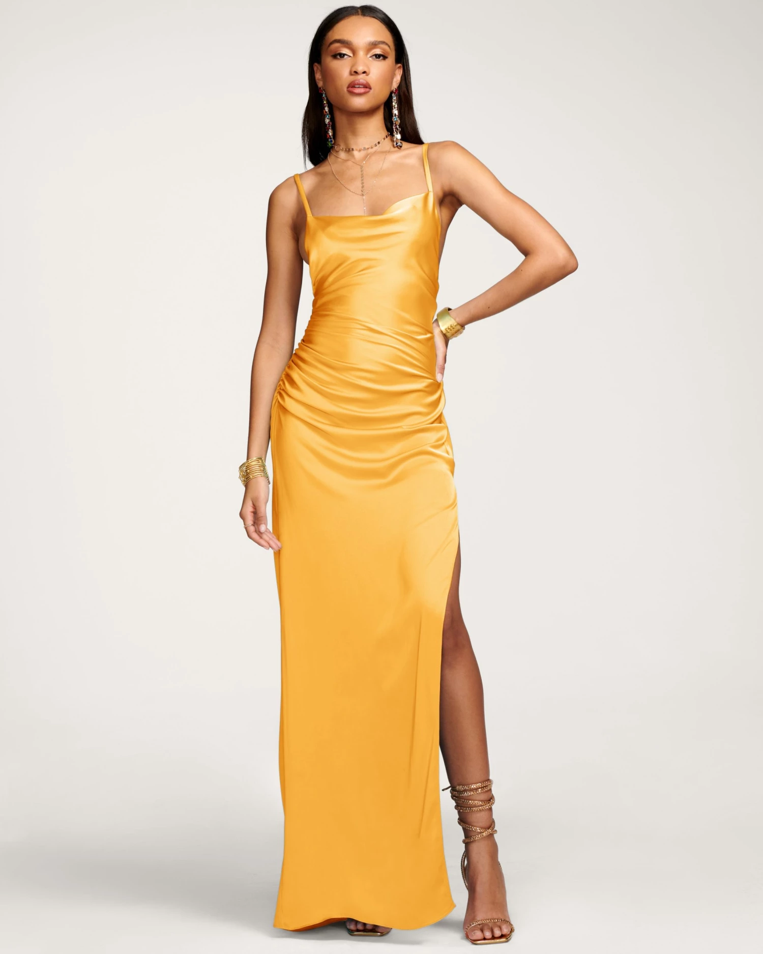 Ramy Brook Marie Cowl Neck Maxi Dress