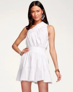 Ramy Brook Helga One-Shoulder Mini Dress All New Arrivals