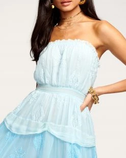 Ramy Brook Keeley Tiered Midi Dress 8 Ramy Brook Keeley Tiered Midi Dress