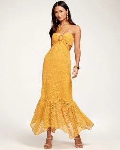 Ramy Brook Topez Cutout Maxi Dress