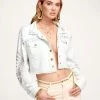 Ramy Brook Scheana Cropped Chambray Jacket