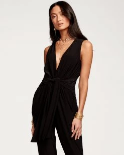 Ramy Brook Daisy V-Neck Jumpsuit