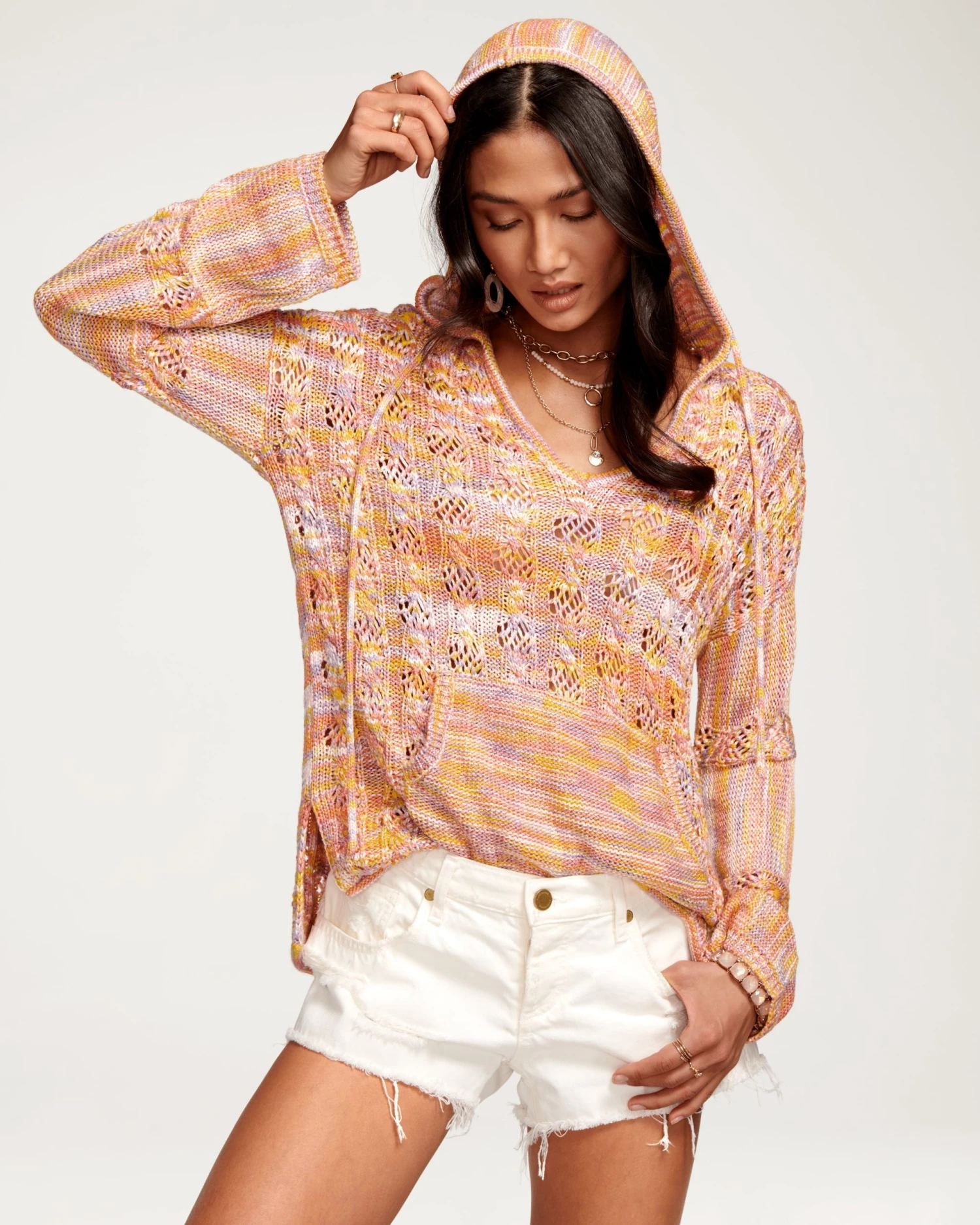 Ramy Brook All New Arrivals Dean Open Knit Sweater 5 Ramy Brook All New Arrivals Dean Open Knit Sweater