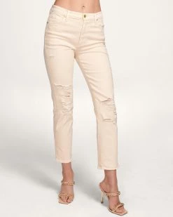 Ramy Brook All New Arrivals Adriana High-Waisted Ripped Jean