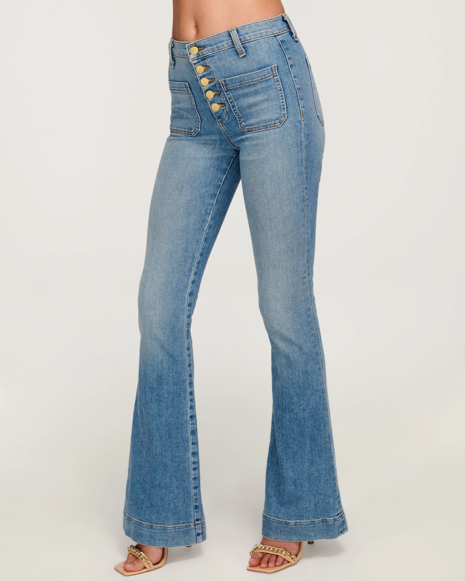 Ramy Brook All New Arrivals Cindy High-Rise Flare Jean 3 Ramy Brook All New Arrivals Cindy High-Rise Flare Jean