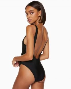 Ramy Brook Soren V-Neck One Piece Swimsuit Shop All