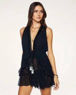 Ramy Brook Sales 19 Ramy Brook Topanga Ruffle Mini Dress