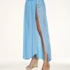 Ramy Brook Playa Slit Maxi Skirt Swim