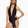Ramy Brook Verona Halter One Piece Swimsuit