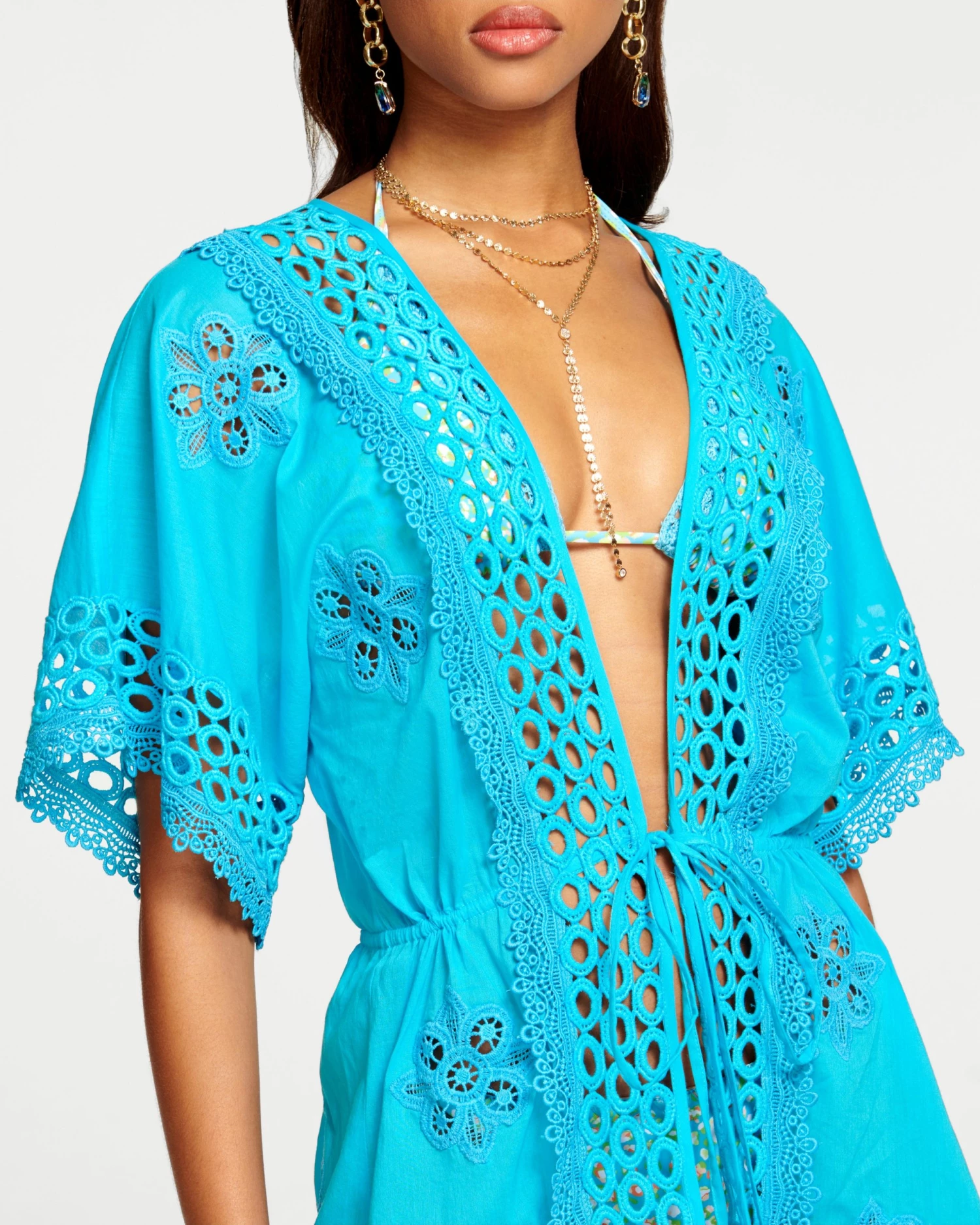 Ramy Brook Delphine Crochet Coverup Mini Dress Shop All 5 Ramy Brook Delphine Crochet Coverup Mini Dress Shop All