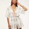 Ramy Brook Shop All Delphine Crochet Mini Dress